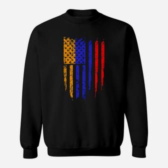 Armenian American Armenia & America Flag Sweatshirt - Thegiftio UK