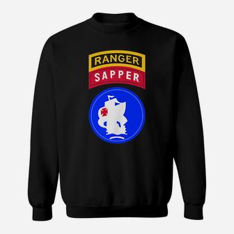 Arsouth Shirt - United States Army South Ranger Sapper Tab Sweatshirt | Crazezy DE
