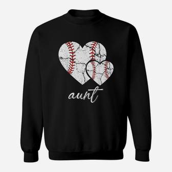 Aunt Mothers Day Baseball Sweatshirt | Crazezy AU
