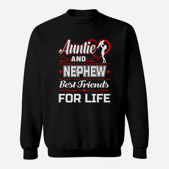 Auntie And Nephew Best Friends For Life 2 Sweatshirt - Thegiftio UK