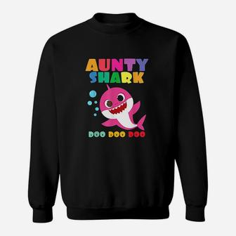 Aunty Shark Doo Doo Sweatshirt | Crazezy