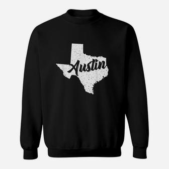 Austin Texas Native Vintage Sweatshirt | Crazezy AU
