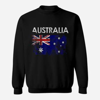 Australia Australian Flag Sweatshirt | Crazezy