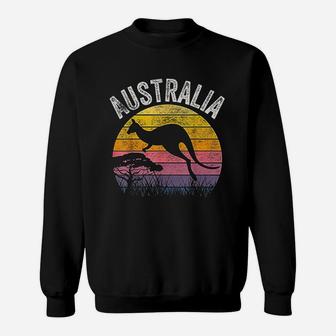 Australia Australian Kangaroo Vintage Sweatshirt | Crazezy