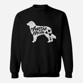 Australian Shepherd Mom Aussie Gifts Lover Cute Aussie Love Sweatshirt | Crazezy AU