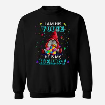 Autism Awareness Gnomes Hearts Love Gift Sweatshirt | Crazezy AU