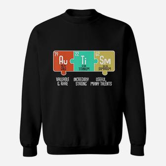 Autism Awareness Periodic Table Elements Sweatshirt - Thegiftio