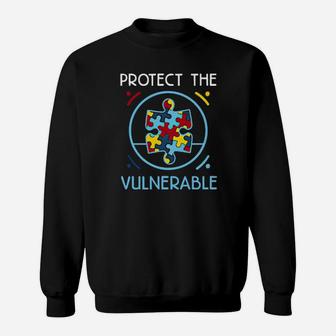 Autism Protect The Vulnerable Sweatshirt - Monsterry CA
