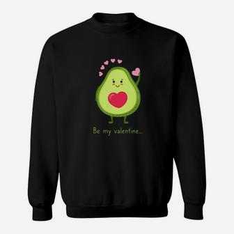 Avocado Love Happy Valentines Day Sweatshirt - Monsterry UK