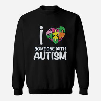 Awareness I Love Someone Sweatshirt | Crazezy