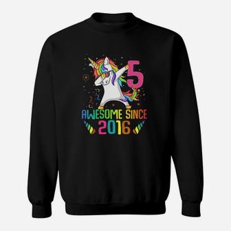 Awesome Since 2016 Unicorn Sweatshirt - Thegiftio UK