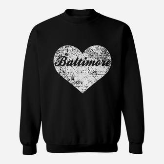 Baltimore Heart Sweatshirt | Crazezy