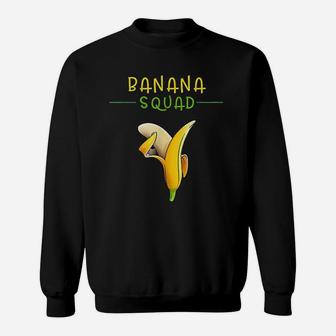 Banana Squad Funny Dabbing Banana Sweatshirt - Thegiftio UK