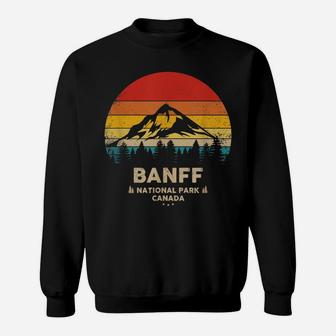 Banff - Canadian National Park Retro Souvenir Sweatshirt | Crazezy AU