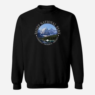 Banff National Park Conservation Sweatshirt Sweatshirt | Crazezy CA