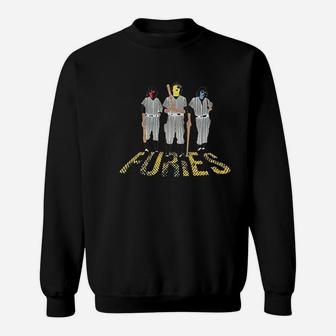 Baseball Furies Minimalist 70s Graphic Sweatshirt - Thegiftio UK