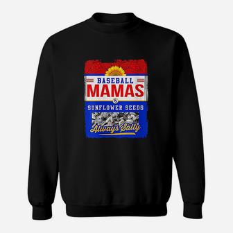 Baseball Mamas And Sunflower Sweatshirt | Crazezy AU