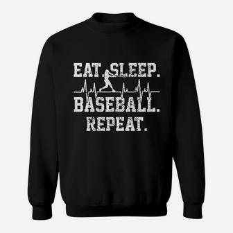 Baseball Player Heartbeat Sweatshirt | Crazezy AU