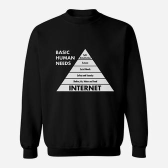 Basic Human Needs Sweatshirt - Thegiftio UK