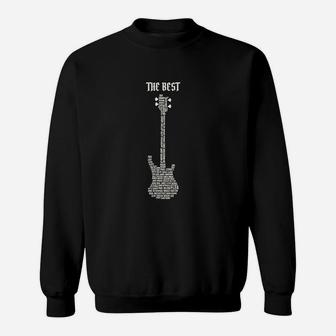 Bass Player Legend Bassist Guitar Electric Sweatshirt | Crazezy