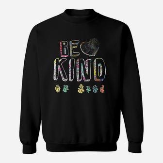 Be Kind Hand Sweatshirt | Crazezy AU