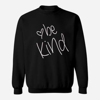 Be Kind Women Cute Graphic Blessed Sweatshirt - Thegiftio UK