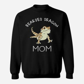 Bearded Dragon Shirt For Mom, Funny Mother Day Gift Sweatshirt | Crazezy