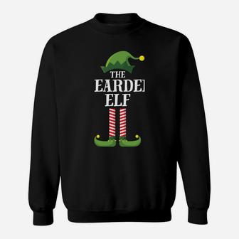 Bearded Elf Matching Family Group Christmas Party Pajama Sweatshirt | Crazezy