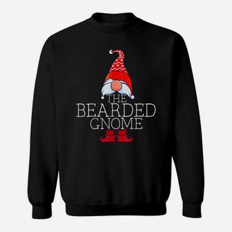 Bearded Gnome Family Matching Group Christmas Outfits Xmas Sweatshirt | Crazezy