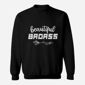 Beautiful Badss Gift For Girls Sweatshirt | Crazezy