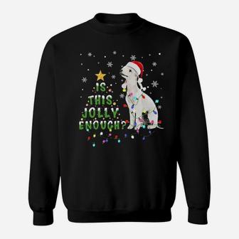 Bedlington Terrier Santa Is This Jolly Sweatshirt - Monsterry UK