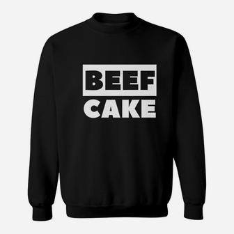 Beefcake Muscle Power Beef Up Six Pack Abs Muscled Sweatshirt - Thegiftio UK