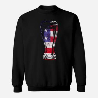 Beer Merica | Patriotic Home Brewer Sweatshirt | Crazezy CA