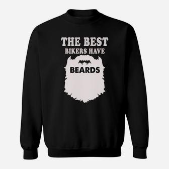 Best Biker Premium Beards Gift Bike Bearded Man Tee Sweatshirt - Thegiftio UK