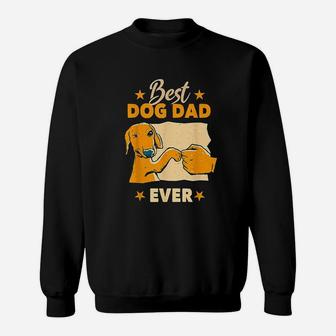 Best Dog Dad Ever Sweatshirt | Crazezy