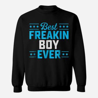 Best Freakin Boy Matching Family Sweatshirt | Crazezy UK