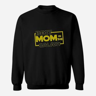Best Mom In The Galaxy Sweatshirt | Crazezy