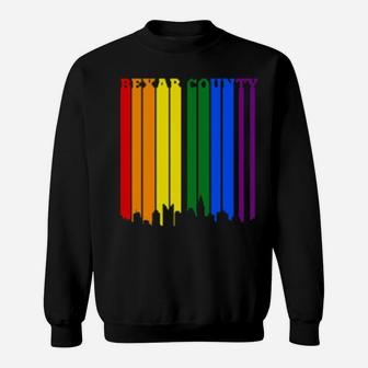 Bexar County Texas Lgbtq Gay Lesbian Pride T Shirt Sweatshirt - Monsterry CA