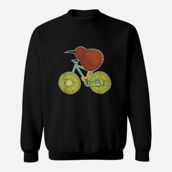 Bicycle For Kiwi Fruit Lovers Sweatshirt | Crazezy CA