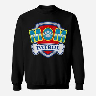 Birthday Boy Mom Patrol Dogs Lover Kid Sweatshirt | Crazezy UK