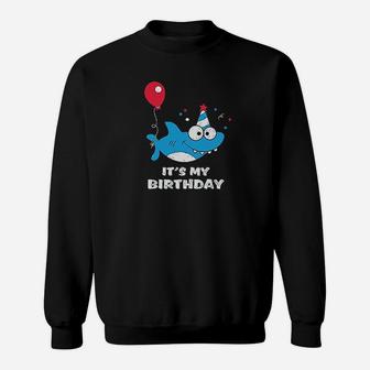 Birthday Boy Or Girl Shark Sweatshirt | Crazezy UK