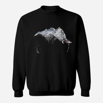 Bison Buffalo Double Sweatshirt | Crazezy
