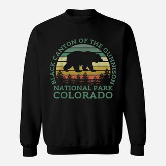 Black Canyon Of The Gunnison National Park Colorado Bear Sweatshirt | Crazezy AU