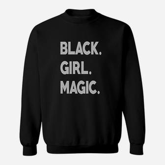 Black Girl Magic Youth Sweatshirt | Crazezy