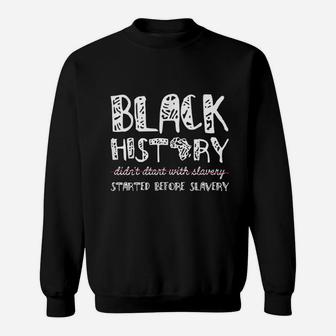 Black History Month Afro African American Pride Black People Sweatshirt | Crazezy DE