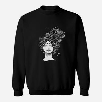 Black History Month Celebration Black Is Beautiful Sweatshirt | Crazezy