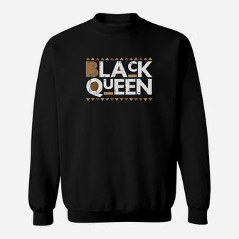 Black Queen Couple Matching Melanin Sweatshirt - Thegiftio UK
