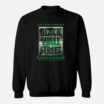 Black Wall Street Aftermath Vintage Greenwood Tulsa Oklahoma Sweatshirt - Seseable