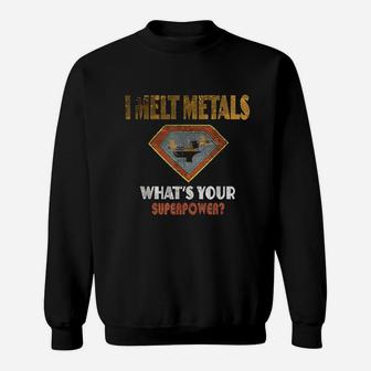 Blacksmith Superpower Vintage Sweatshirt | Crazezy