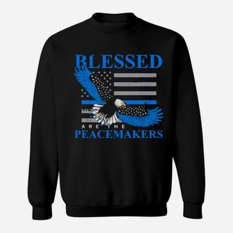 Blessed Are The Peacemakers Sweatshirt - Monsterry UK